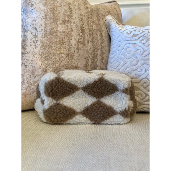 Multi Colored Checkered Makeup Case, Toiletry Bag, Travel Makeup Case - Picture 8 of 10